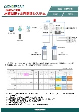 水質監視および水門開閉システム