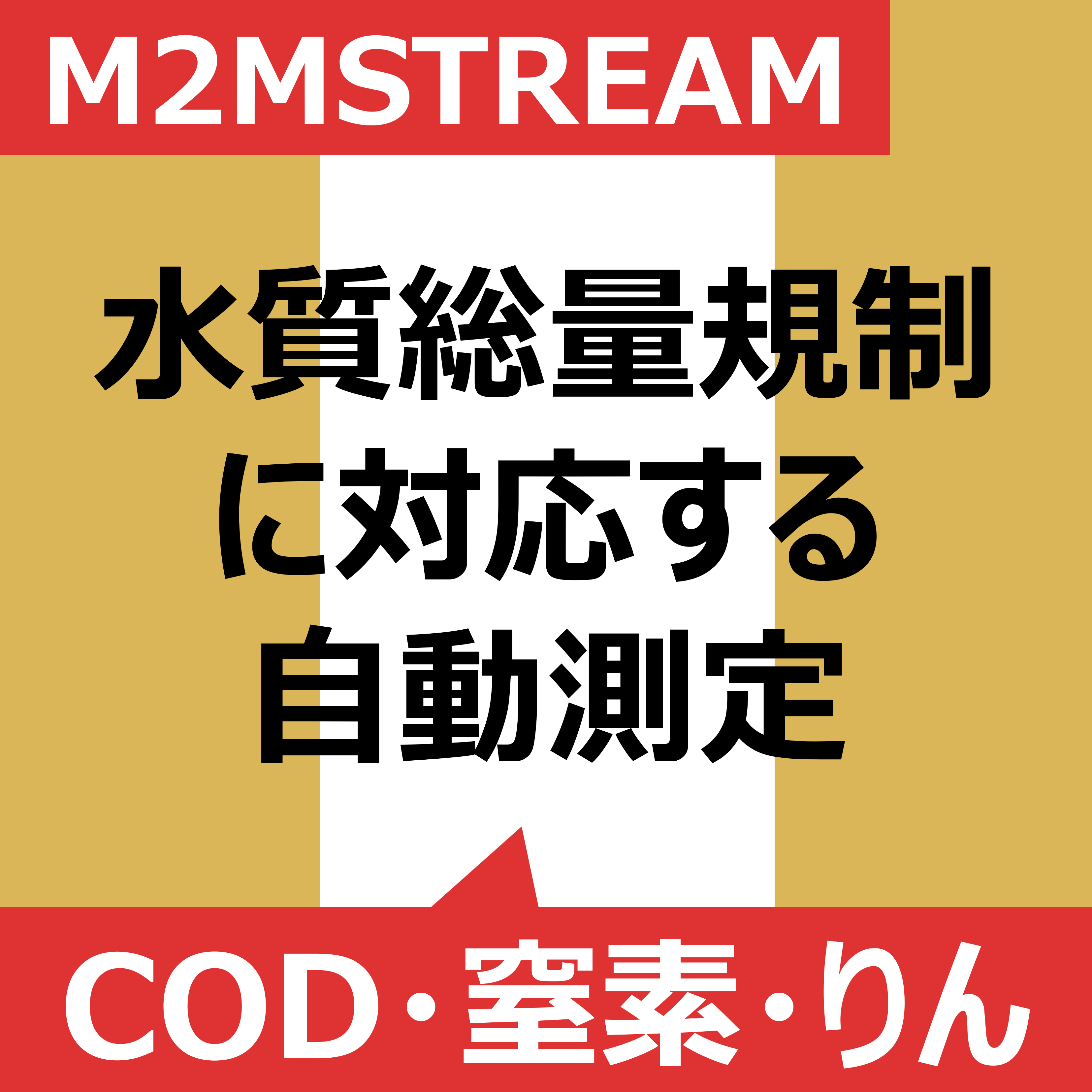 水質管理(COD・全窒素・全りん)